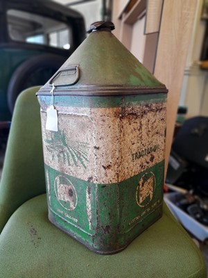 Lot 200 - CASTROL TRACTOR OIL CAN