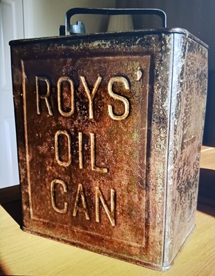 Lot 247 - CIRCA 1920'S ROY'S OIL CAN