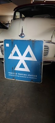 Lot 491 - MOT SIGN