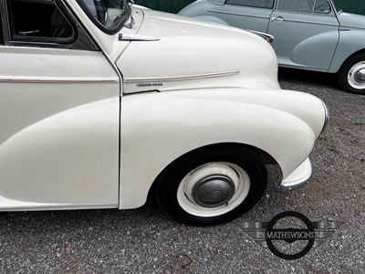 Lot 162 - 1958 MORRIS MINOR