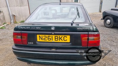 Lot 269 - 1995 VAUXHALL CAVALIER GLS 16V