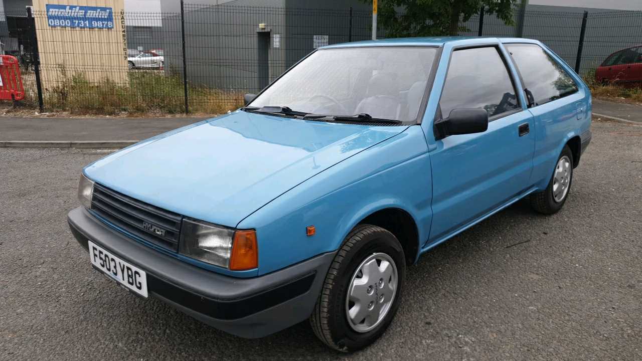 Lot 172 - 1988 HYUNDAI PONY 1.3L