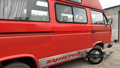 Lot 256 - 1987 VOLKSWAGEN T25 4X4 SYNCRO