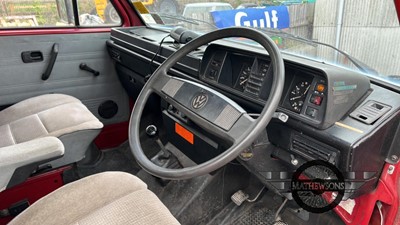 Lot 256 - 1987 VOLKSWAGEN T25 4X4 SYNCRO