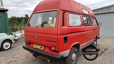 Lot 256 - 1987 VOLKSWAGEN T25 4X4 SYNCRO