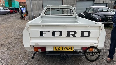 Lot 217 - 1983 FORD CORTINA PICKUP