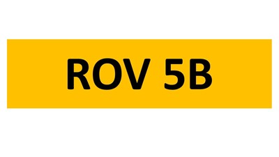 Lot 329 - REGISTRATION ON RETENTION - ROV 5B
