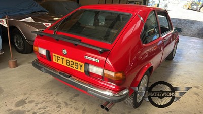 Lot 290 - 1983 ALFA ROMEO ALFASUD TI 105