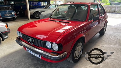 Lot 290 - 1983 ALFA ROMEO ALFASUD TI 105