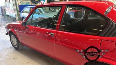 Lot 290 - 1983 ALFA ROMEO ALFASUD TI 105