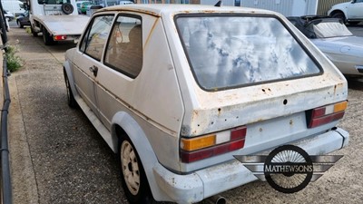 Lot 294 - 1983 VOLKSWAGEN GOLF GTI