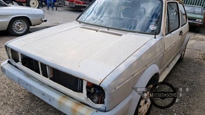 Lot 294 - 1983 VOLKSWAGEN GOLF GTI