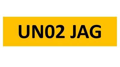 Lot 378 - REGISTRATION ON RETENTION - UN02 JAG