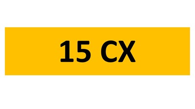 Lot 444 - REGISTRATION ON RETENTION - 15 CX