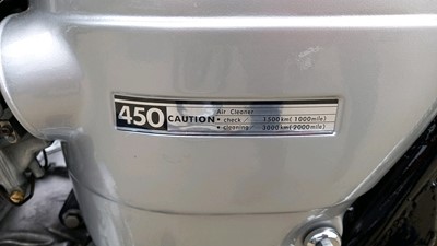 Lot 404 - 2017 HONDA CB450