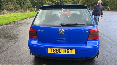 Lot 454 - 1999 VOLKSWAGEN GOLF GTI TURBO