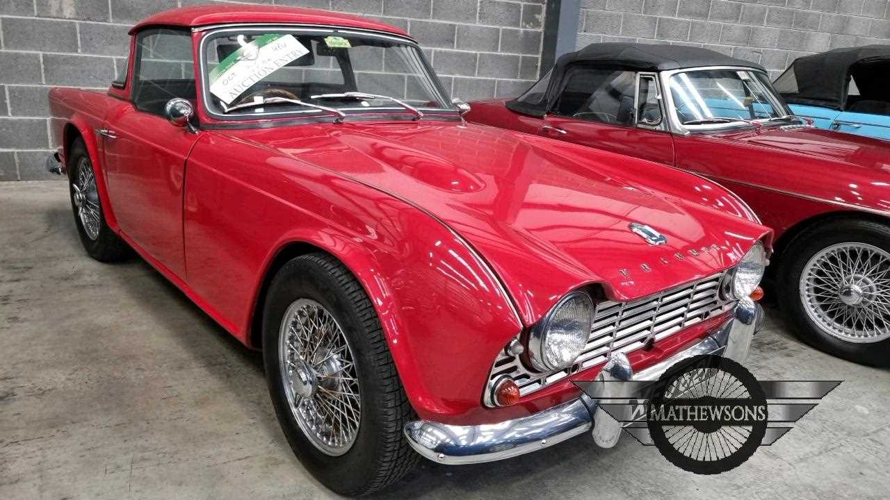 Lot 99 - 1962 TRIUMPH TR4