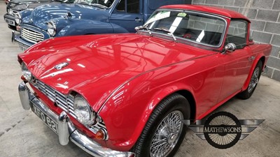 Lot 99 - 1962 TRIUMPH TR4