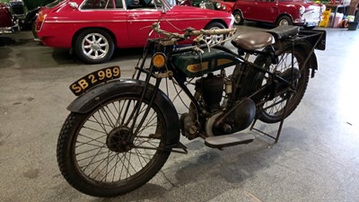 Lot 494 - 1927 BSA S28