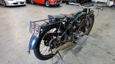 Lot 494 - 1927 BSA S28