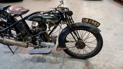 Lot 494 - 1927 BSA S28