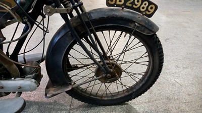 Lot 494 - 1927 BSA S28