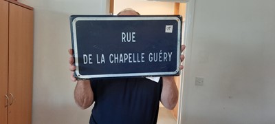 Lot 13 - 4 X FRENCH ROAD/STREET SIGNS