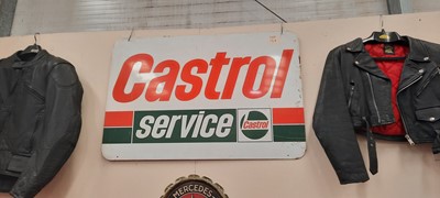 Lot 1 - CASTROL SIGN