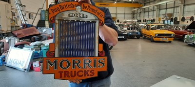 Lot 418 - MORRIS TRUCKS SIGN