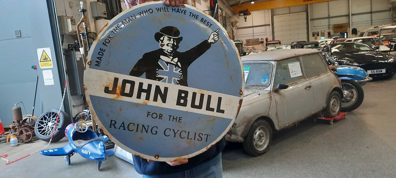 Lot 415 - JOHN BULL TYRES SIGN