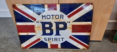 Lot 573 - BP MOTOR SPIRIT SIGN