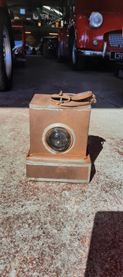 Lot 196 - 2 X SIGNAL MARKER OIL LAMP 1940's -50's