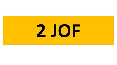 Lot 524 - REGISTRATION ON RETENTION - 2 JOF