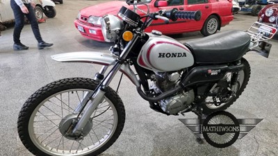 Lot 560 - 1972 HONDA XL250