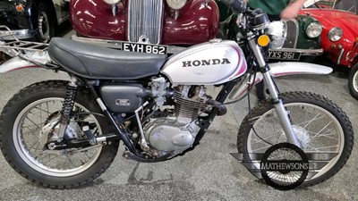 Lot 560 - 1972 HONDA XL250