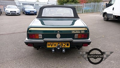 Lot 576 - 1981 RELIANT SCIMITAR GTC