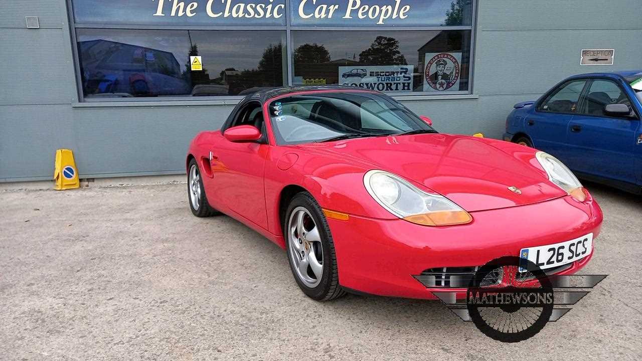 Lot 598 - 2000 PORSCHE BOXSTER S TIPTRONIC