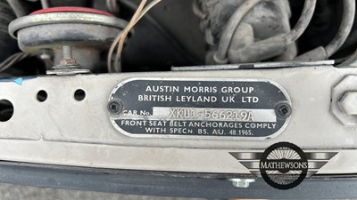 Lot 403 - 1978 AUSTIN MORRIS MINI 850