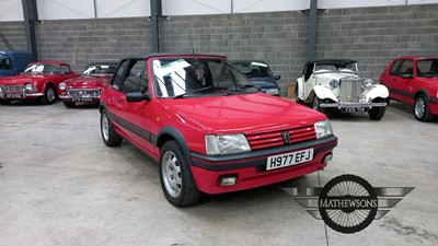 Lot 613 - 1991 PEUGEOT 205 CTI CABRIOLET