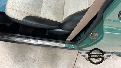 Lot 616 - 1999 ROVER MINI COOPER