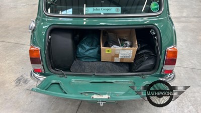 Lot 616 - 1999 ROVER MINI COOPER