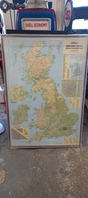 Lot 251 - BRITISH ISLES ROUTE PLANNING MAP
