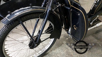 Lot 630 - NEW HUDSON MOTORCYCLE