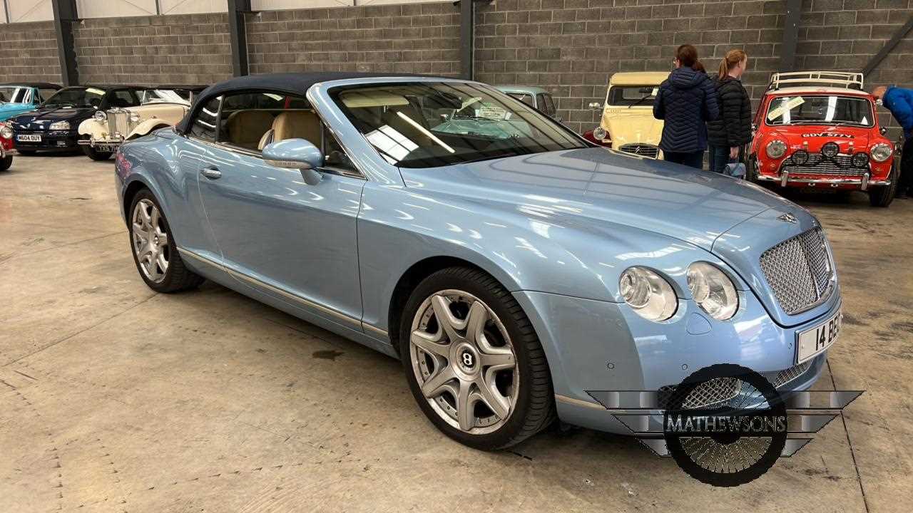 Lot 633 - 2008 BENTLEY CONTINENTAL GTC AUTO