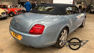 Lot 633 - 2008 BENTLEY CONTINENTAL GTC AUTO