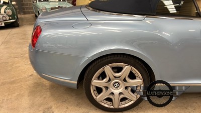 Lot 633 - 2008 BENTLEY CONTINENTAL GTC AUTO