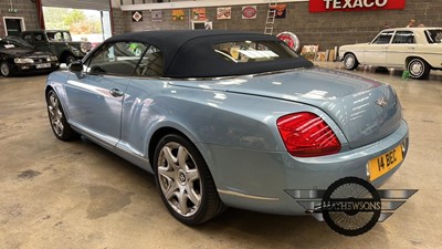 Lot 633 - 2008 BENTLEY CONTINENTAL GTC AUTO