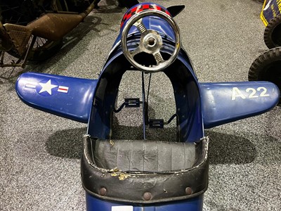 Lot 212 - CORSAIR PEDAL AEROPLANE