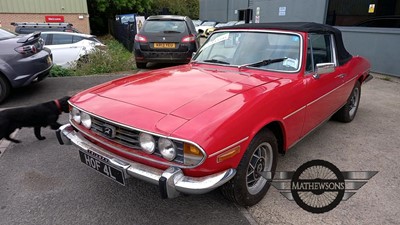 Lot 26 - 1973 TRIUMPH STAG