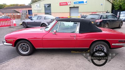 Lot 26 - 1973 TRIUMPH STAG